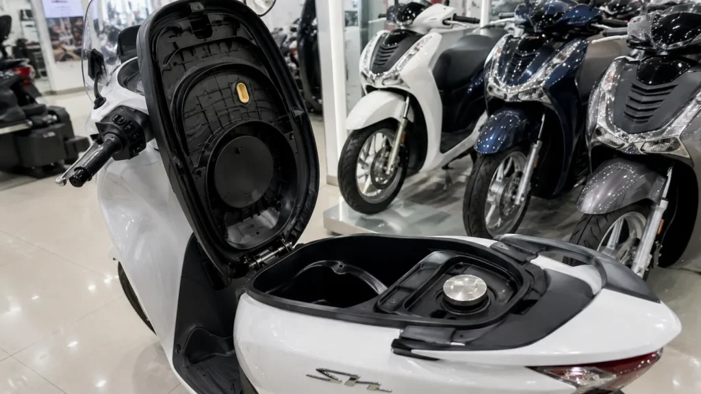 Bình xăng SH bao nhiêu lít: dung tích từng phiên bản SH 125i, 150i, 160i, 350i và SH Mode
