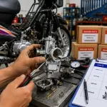 Cách chỉnh bình xăng con xe máy chuẩn kỹ thuật