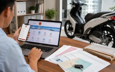 Có đăng ký xe máy online được không? Hướng dẫn và giấy tờ cần chuẩn bị 2026