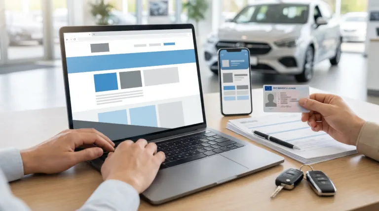 Đổi bằng lái xe ô tô online 2026: hướng dẫn thủ tục qua mạng