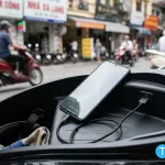 Cách sạc pin điện thoại bằng xe điện an toàn, đúng cách