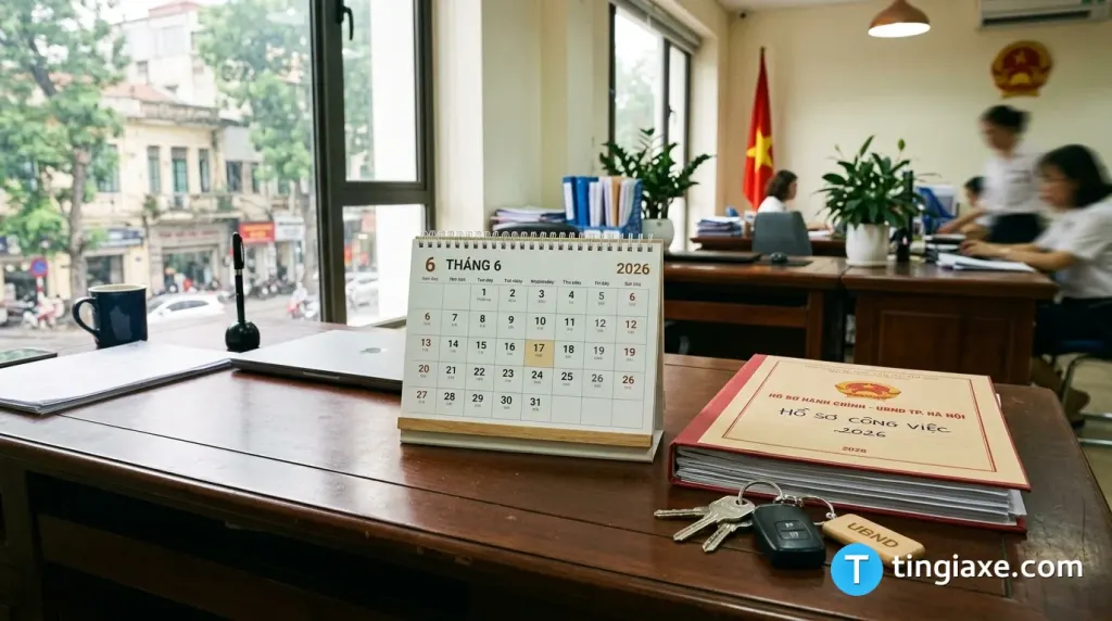 Hướng dẫn chi tiết quy định và mốc thời gian đổi bằng lái xe ô tô hết hạn năm 2026.