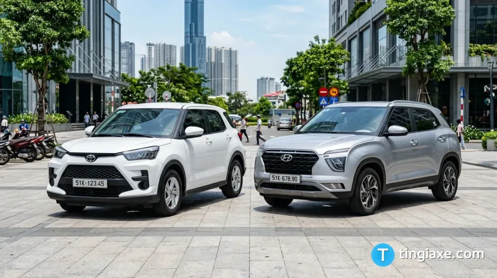 So sánh ngoại thất xe Hyundai Venue và đối thủ trong phân khúc CUV hạng A đô thị tại Việt Nam