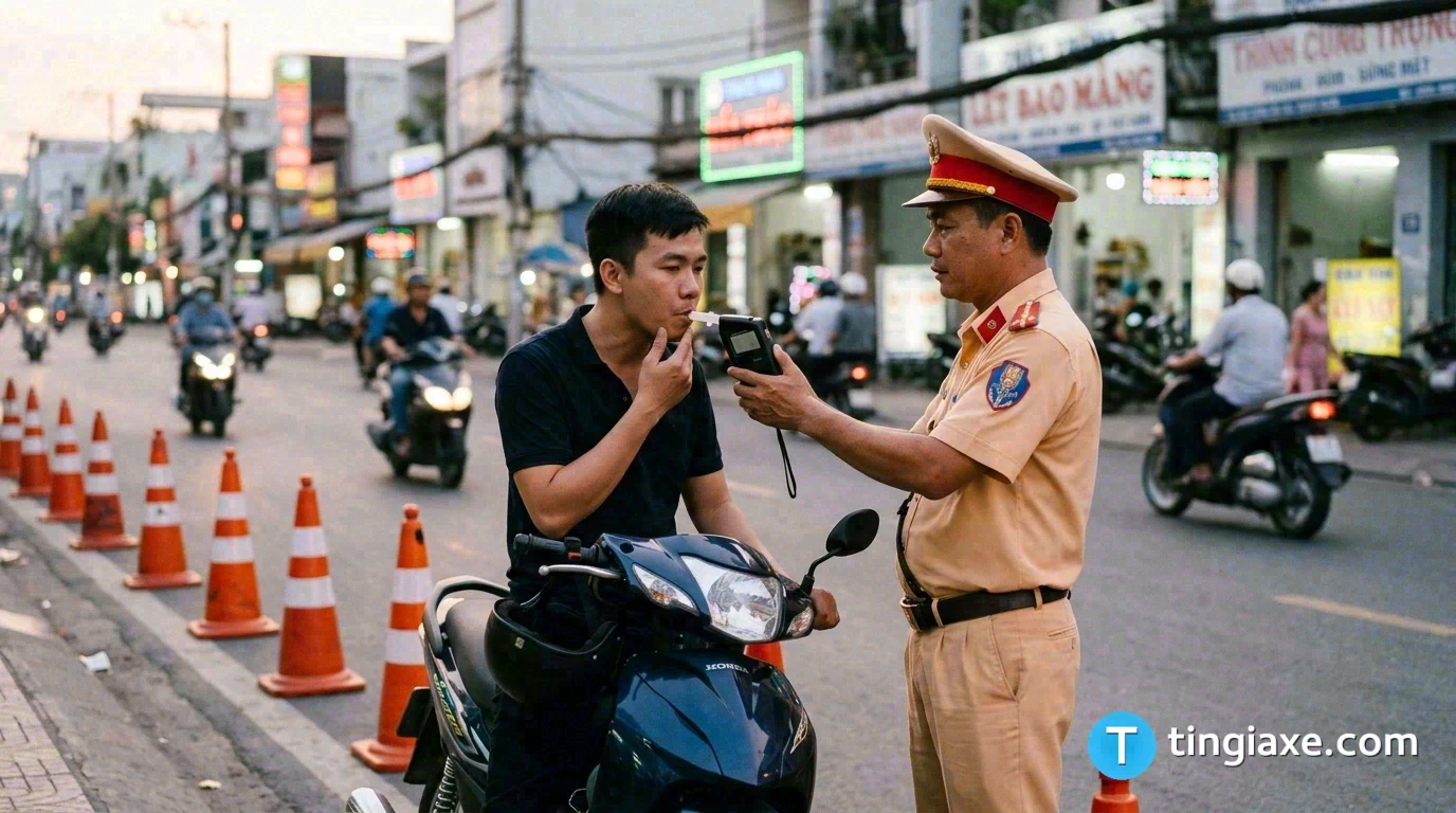 Lỗi vi phạm giao thông: Mức phạt xe máy và ô tô theo Nghị định 168