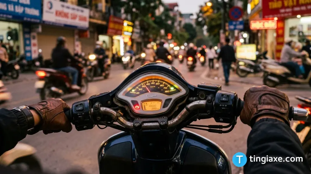 Lỗi xe máy Vespa Piaggio: đèn cảnh báo, cách đọc mã lỗi và xử lý