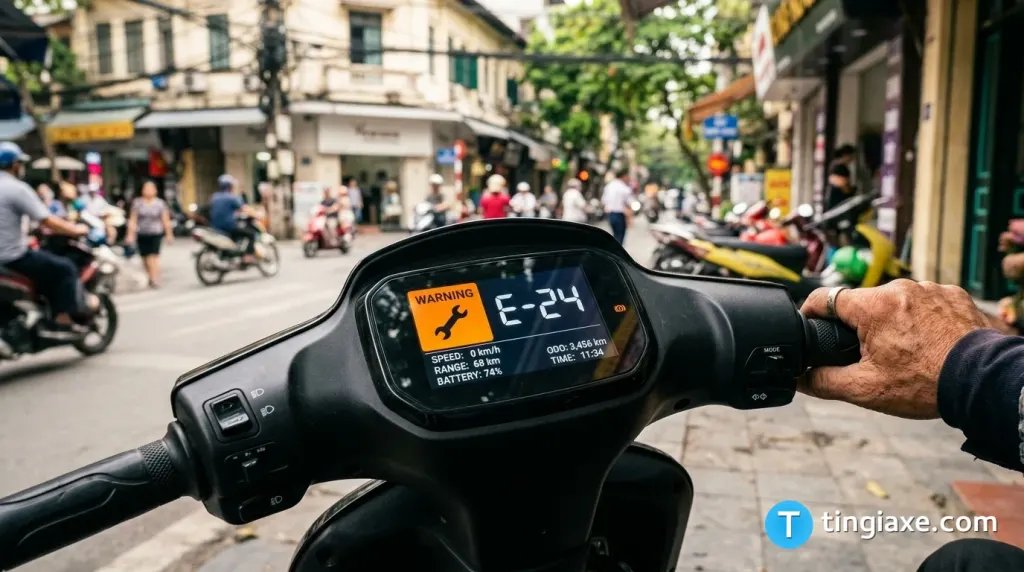Mã lỗi xe điện VinFast: Bảng tra cứu và cách xử lý an toàn