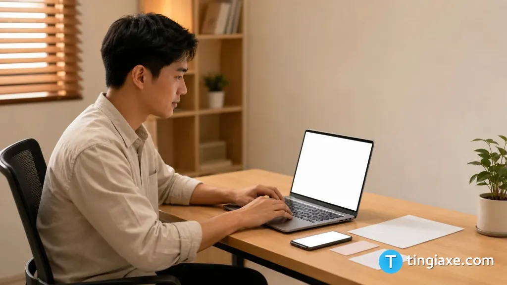 Thực hiện thủ tục đổi bằng lái xe ô tô quốc tế trực tuyến trên máy tính qua VNeID và Cổng dịch vụ công.